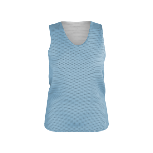 Badger Sport Womens Reversible Mesh Tank, Sizes 2XL-4XL (A00134-056708), Color 'Sky Blue/White'